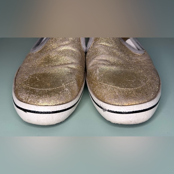 Golden Goose slides in metallic gold with grey accents - Picture 4 of 7